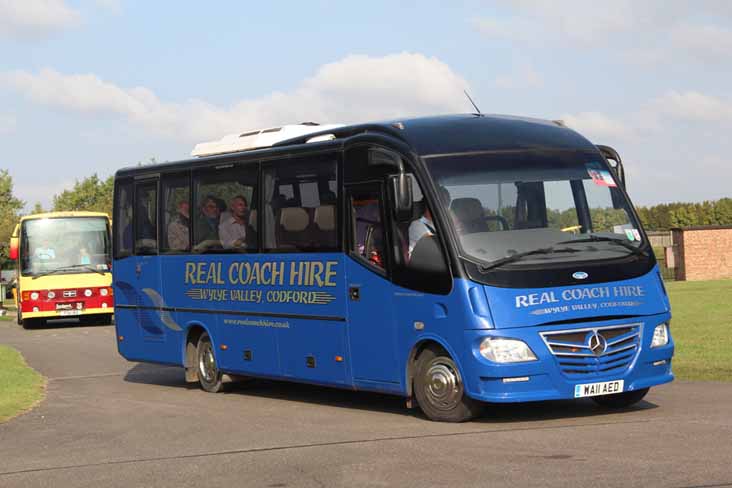 Real Coach Hire Mercedes 816D Sitcar WA11AED